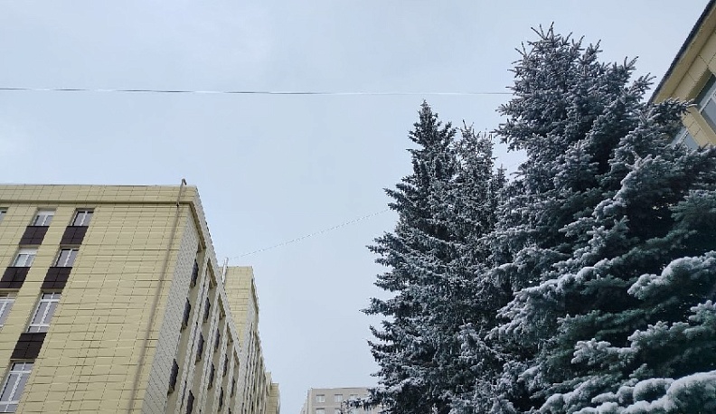 В Калуге ожидается небольшой снегопад 