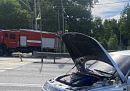 Два автомобиля столкнулись в Калуге на Пучковском мосте