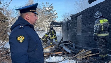 В Боровском округе при пожаре погибла пожилая супружеская пара