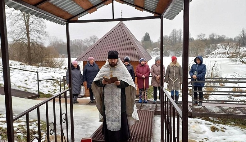 В Ульяновском районе празднуют Крещение Господне