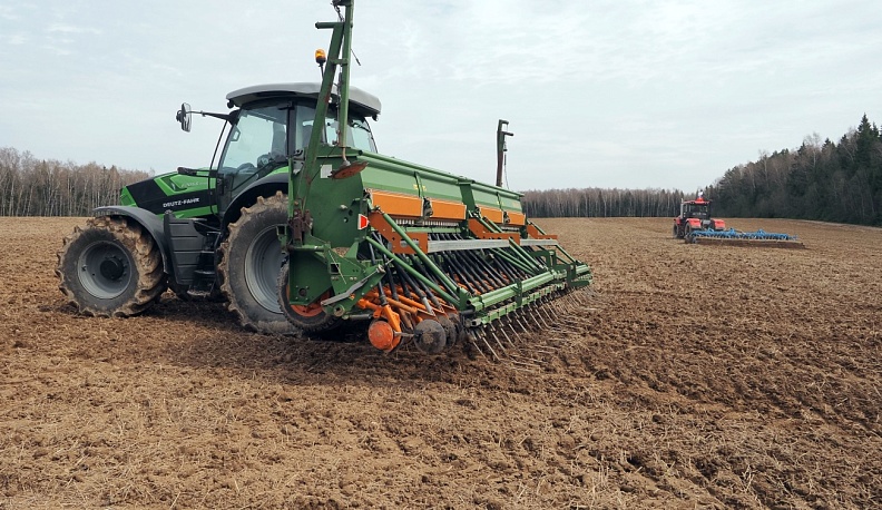 В Калужской области завершается сев яровых зерновых