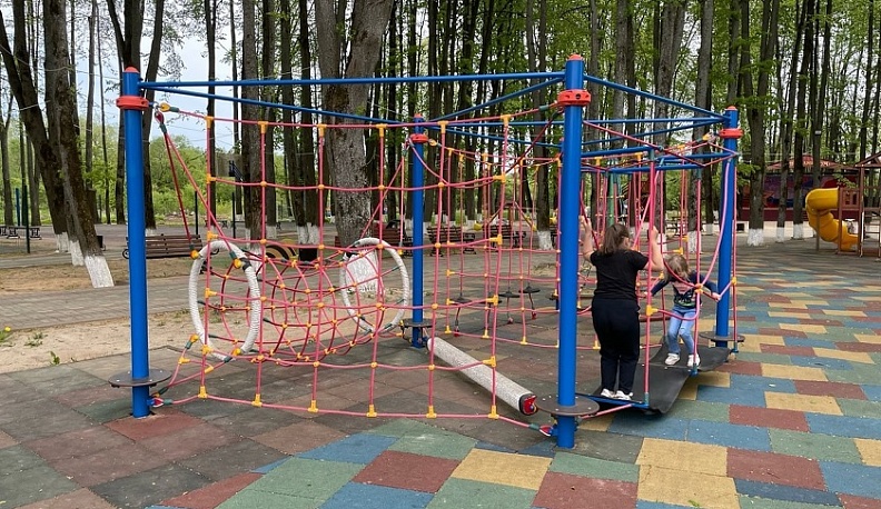 В Спас-Деменске досрочно завершили проекты по созданию комфортной городской среды