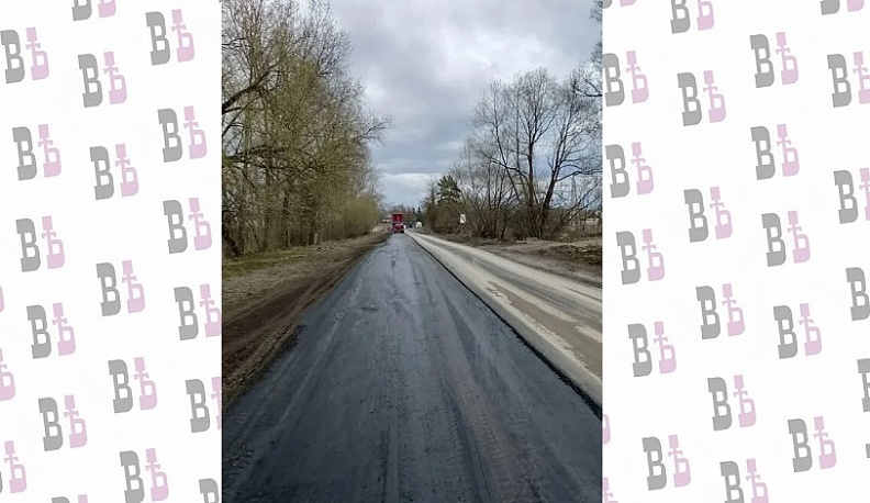 В Калуге по просьбе жителя отремонтировали дорогу 