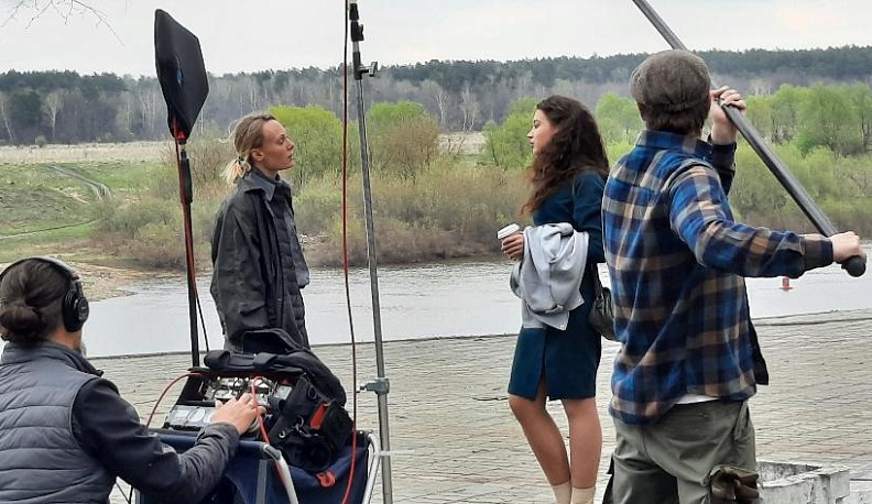 В Тарусе идут съемки телевизионного сериала