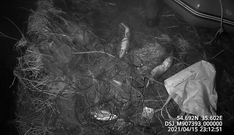 В Калужской области на Угре задержали "сетевых" браконьеров