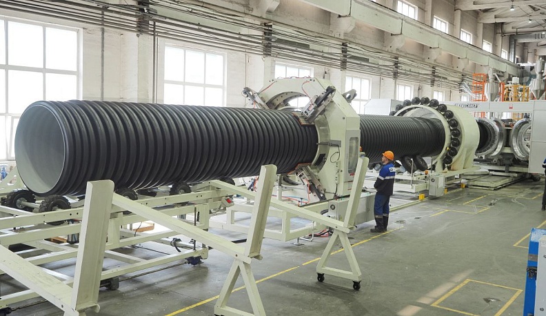 В Калужской области запустили уникальное производство труб