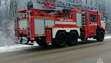 Газель съехала в кювет на трассе под Калугой, есть пострадавший