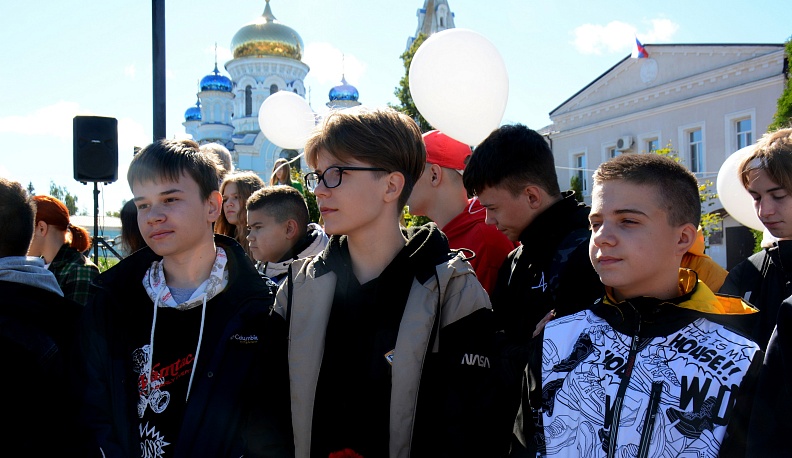 В Малоярославце прошёл торжественный митинг