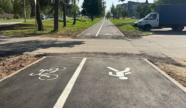 Два микрорайона Жукова соединила пешеходная дорожка