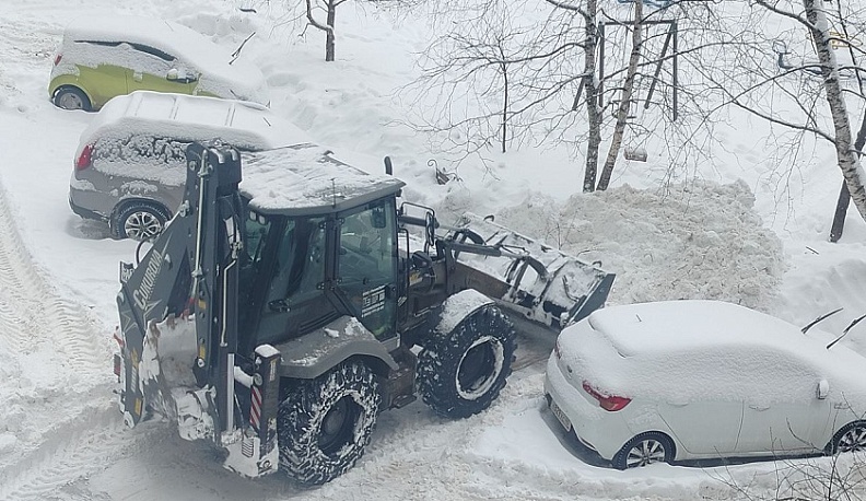С двух улиц Правобережья Калуги будет вывозить снег