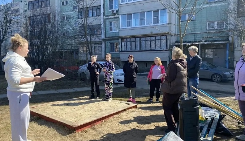В Жуковском округе жители планируют масштабное благоустройство дворовой территории