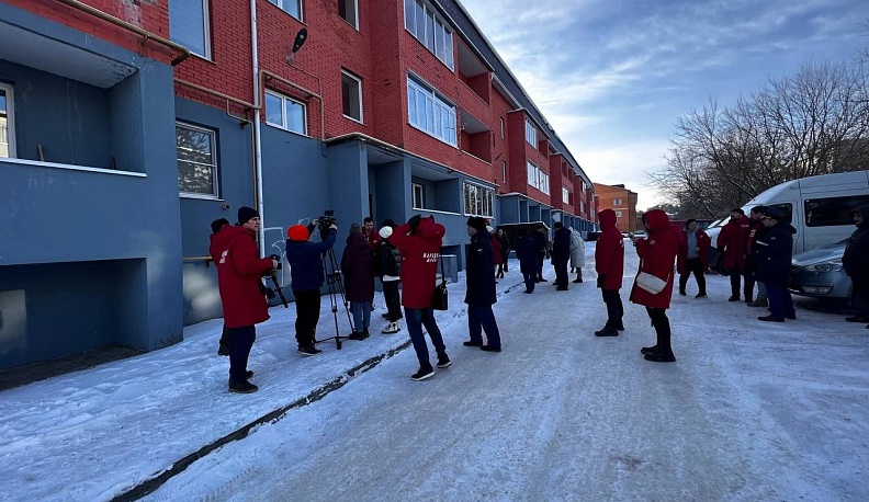 ОНФ и эксперты обязали застройщика исправить недочеты в квартирах для детей-сирот, выделенных в Кондрово