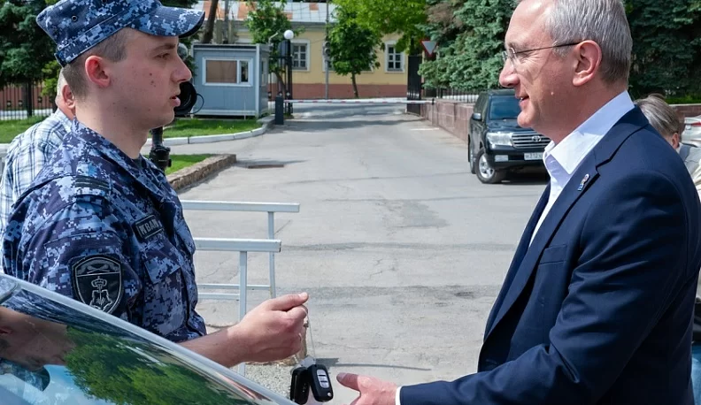Автопарк Управления Росгвардии по Калужской области пополнился новыми служебными автомобилями 