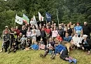 В селе Жуковского округа отметили пять лет успехов турпохода ГТО