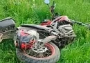 В Бабынинском округе мотоцикл опрокинулся в кювете В Бабынинском округе мотоцикл опрокинулся в кювете