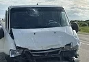 В Мещовском округе автобус столкнулся с внедорожником 