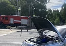 Два автомобиля столкнулись в Калуге на Пучковском мосте